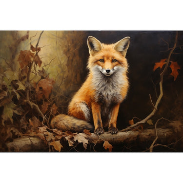 Tableau Peinture Renard